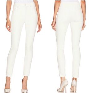 MOTHER Jeans High Waisted Looker Ankle Fray Sz 30